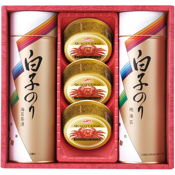白子 のり かに缶詰合せ ｓｎ３０２ｅ まるごと 東北 イオン東北オンライン