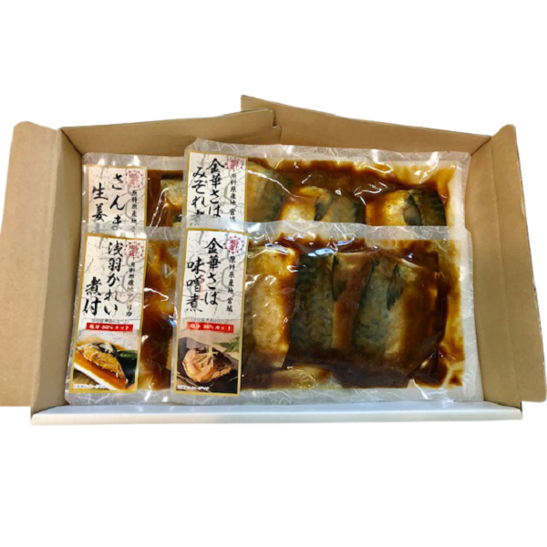 宮城県産 煮魚セット４種各１ｐ イオン東北オンライン