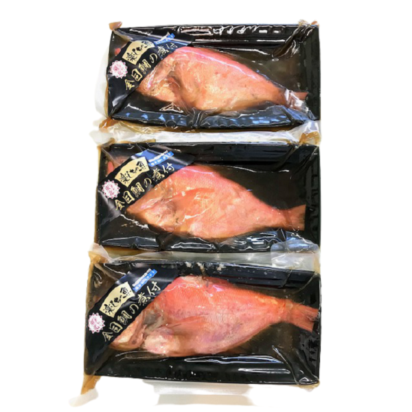 金目鯛煮付セット ３パック イオン東北オンライン