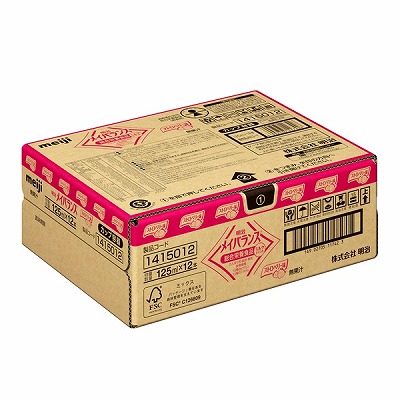 明治メイバランスミニ　コーヒー味２ケース、ストロベリー味１ケース Amazon | メイバランスミニ ストロベリー味 125ml×24本【ケース
