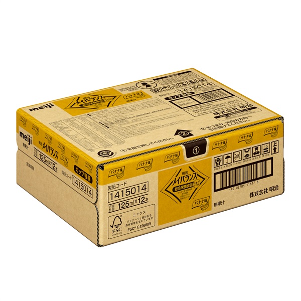 カ*ス様 【まとめ売り特価】メイバランスミニ カップ バナナ味 72本セット まとめ売り特価】メイバランスミニ カップ バナナ味 72本セット