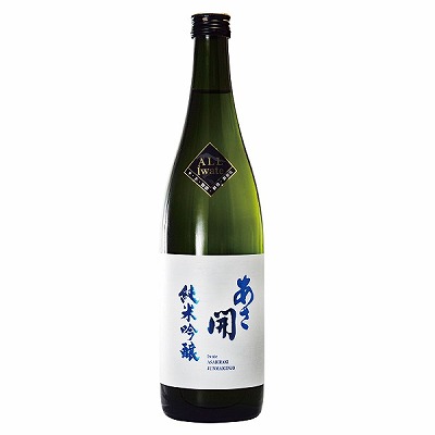 岩手】 あさ開 あさ開 純米吟醸 白ラベル 720ml（箱代別途料金） | イオン東北オンライン