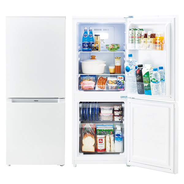 ハイアール 新生活2点セット 140L ファン式冷蔵庫 5.5Kg全自動洗濯機 