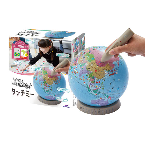 しゃべる 地球儀 カルタ 気持ちよかっ タッチミー 新品未開封