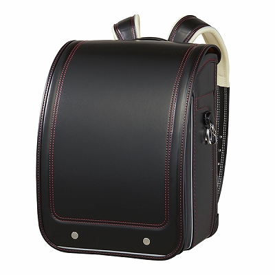 かるすぽ はなまるランドセル24 ブラック/レッドステッチ | イオン東北