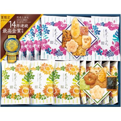 中央軒煎餅　花色しおん夏　30T