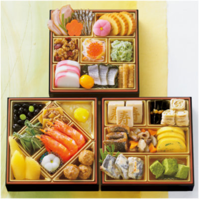 店頭受取【トップバリュ】 和風三段重「慶」