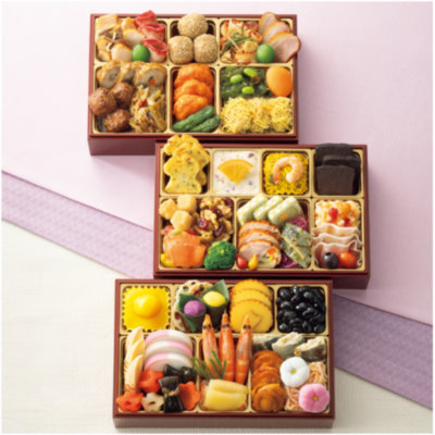 店頭受取　和洋中三段重「吉春」