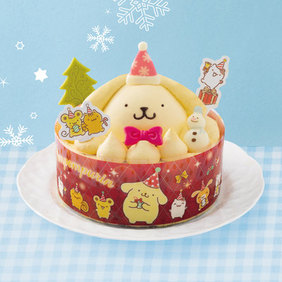 ポムポムプリン　聖夜のカスタードクリームケーキ　プリン風味