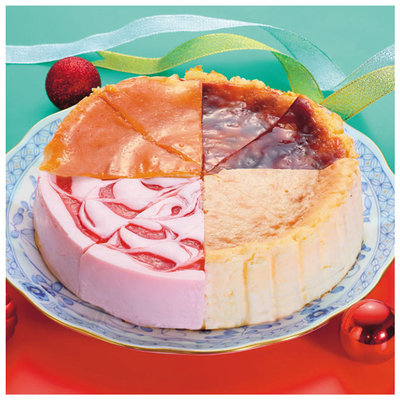 にぎわい東北　4種のこだわりチーズケーキアソート～蔵王クリームチーズ使用～