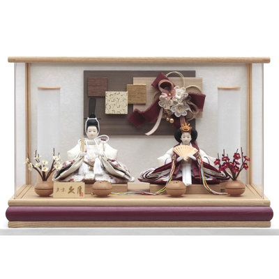 久月 親王ケース飾り「陽紅」 | イオン東北オンライン