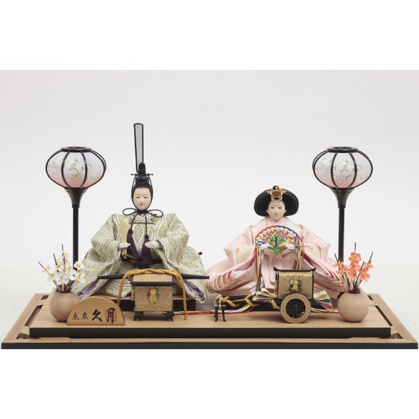 久月　置物　慈愛 久月 親王ケース飾り「風雅」 | イオン東北オンライン