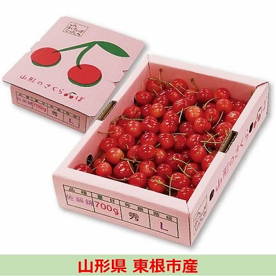 山形県東根市産(ＪＡさくらんぼひがしね)　佐藤錦　700g