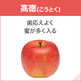 高徳(こうとく) 歯応えよく蜜が多く入る