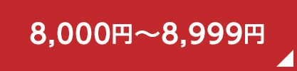 8,000円～8,999円