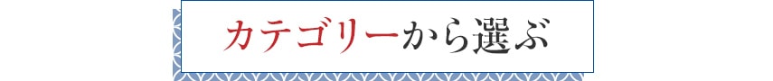 カテゴリーから選ぶ
