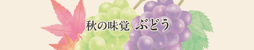 秋の味覚 ぶどう