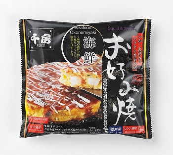 冷凍】千房 海鮮お好み焼（いかえび玉） 235g | イオン下田
