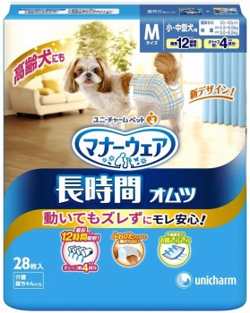 ペット用品】ユニ・チャーム ペットケア マナーウェア 高齢犬用 紙