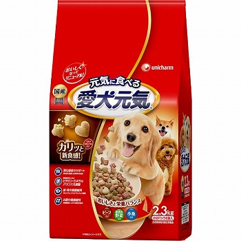 ペット用】ユニ・チャームペットケア 愛犬元気 全成長段階用 ビーフ