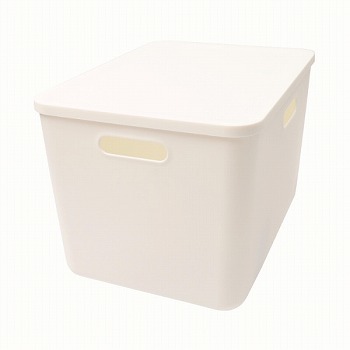 HOME COORDY やわらか収納ボックス レギュラー深型 ホワイト