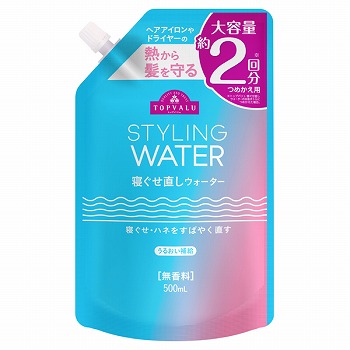 トップバリュ 寝ぐせ直しウォーター詰め替え 500ml | イオン古川