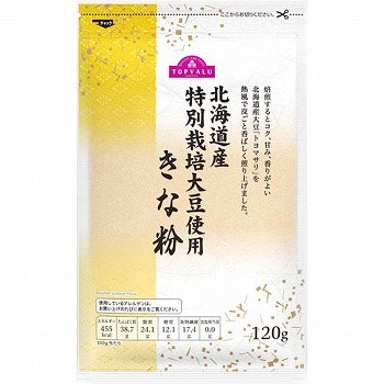 トップバリュ きな粉 北海道産 特別栽培大豆使用 １２０ｇ | イオン