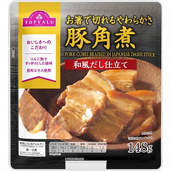 トップバリュ 豚角煮（和風だし仕立て） 148g | イオン下田店