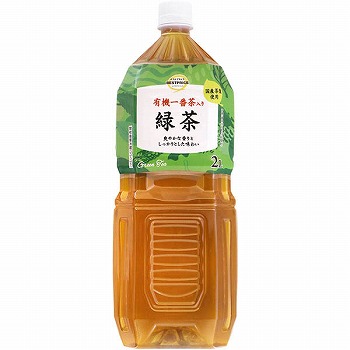 トップバリュベストプライス 有機一番茶入り 緑茶 2000ml 