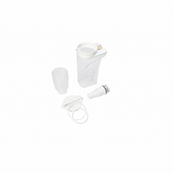 HOME COORDY ヨコ置きできる ポット型浄水器 1 L | イオン