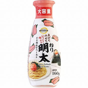 トップバリュベストプライス ねり明太（辛子明太子ペースト） 160g