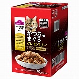 トップバリュ キャットフード缶 かつお＆まぐろ グレインフリー 