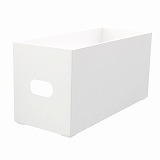 HOME COORDY クローゼットケース 浅型 ホワイト／クリア