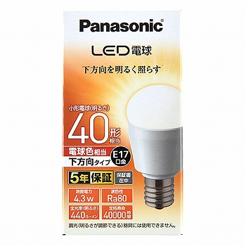 Panasonic LDA4L-H-E17/E/S/W/2 12個 - 蛍光灯/電球