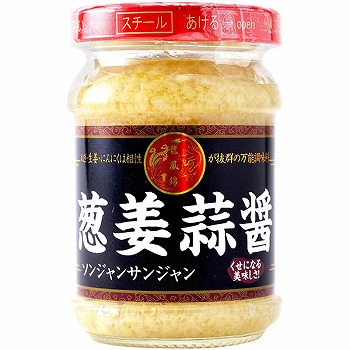 三洋通商 龍鳳錦シリーズ 葱姜蒜醤 瓶詰 110g | イオン富谷