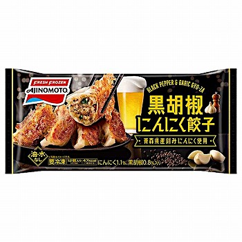 冷凍】味の素冷凍食品 黒胡椒にんにく餃子 １２個入（２７６ｇ） イオン仙台幸町店 ネットスーパー