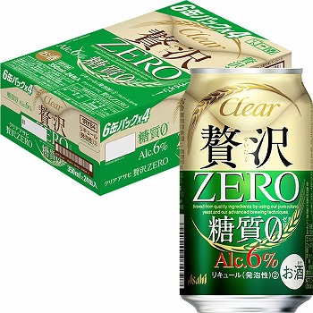 □【ケース販売】アサヒビール クリアアサヒビール 贅沢ゼロ