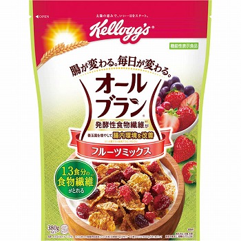 日本ケロッグ オールブランフルーツミックス 380g | イオン一関店