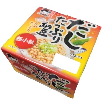 ヤマダ だしたっぷり極小粒納豆 40g×3 | イオンスタイル仙台卸町