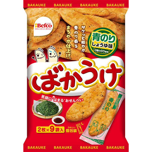 栗山米菓 ばかうけ青のり 18枚入 | イオンスタイル名取