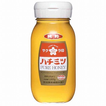 加藤美蜂園本舗 サクラ印 純粋はちみつ １０００ｇ | イオン仙台中山店