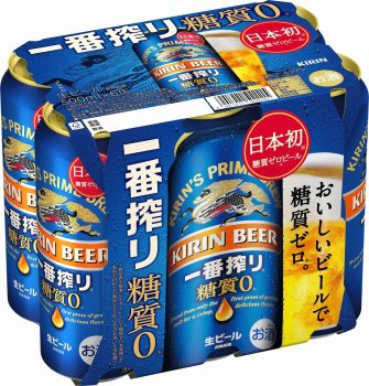 □キリンビール 一番搾り 糖質０ ５００ｍｌ×６缶 | イオン盛岡