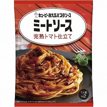 キューピー あえるパスタソース ミートソース 完熟トマト仕立て ８０ｇ