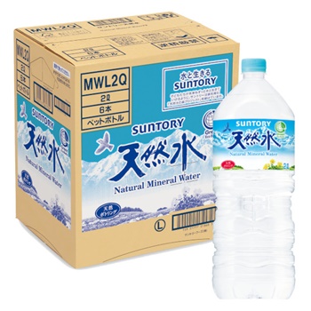 ケース販売】サントリー 天然水 ２０００ｍｌ×６本 | イオン仙台中山店