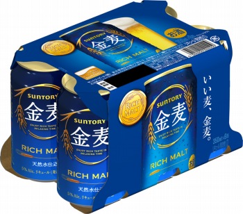 □サントリー 金麦 ３５０ｍｌ×６缶 | イオン福島店 - ネットスーパー