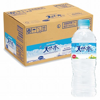 ケース販売】サントリー 天然水 ５５０ｍｌ×２４本 | イオン秋田中央店 - ネットスーパー