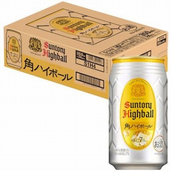 □【ケース販売】サントリー 角ハイボール ３５０ｍｌ×２４缶 | イオン