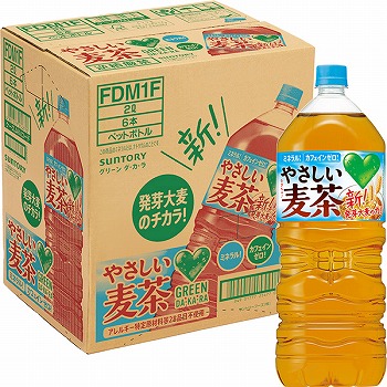 ケース販売】サントリー グリーンDAKARA やさしい麦茶