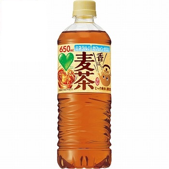 サントリーフーズ GREENDAKARA香ばしっ！麦茶 650ml