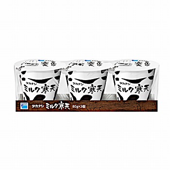 タカナシ乳業 ミルク寒天 80g×3 | イオン仙台中山店 - ネットスーパー
